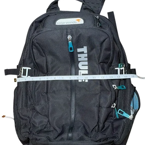 Thule Black Teal Men's Backpack Cycling Sports Outdoors Padded - Picture 12 of 13